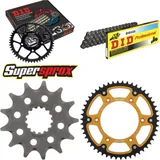 Kettensatz Stealth gold für: HUSQVARNA TC125 2T 13-14/TE1 13-50-118 DID520 Clip Kettensatz Stealth gold für: HUSQVARNA TC125 2T 13-14/TE1 13-50-118 DID520 Clip