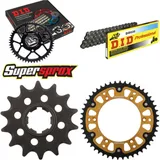 Kettensatz Stealth gold für: HUSQVARNA CR250 92-94/WR250 14-48-114 DID520 Clip