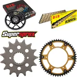 Kettensatz Stealth gold für: HUSQVARNA TE449 11-13 15-51-108 DID520VX3(G&B) Endlos
