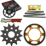 Chain Kit Stealth gold for: HUSQVARNA TC250 09-14 13-50-116 DID520NZ Clip