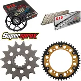 Chain Kit Stealth gold for: HUSQVARNA SMR450 03-04/TE610 15-45-114 DID520ZVM-X(S&S) endless