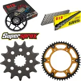 Chain Kit Stealth gold for: HUSQVARNA TE250 11-14 13-50-114 DID520VX3 Clip