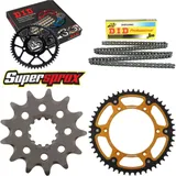 Chain Kit Stealth gold for: HUSQVARNA TE310 09-13/TE450 13-50-114 DID520NZ Clip