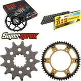 Chain Kit Stealth gold for: HUSQVARNA TC610 98-98 13-52-120 DID520 Clip