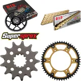 Chain Kit Stealth gold for: HUSQVARNA TC610 98-98 13-52-120 DID520ZVM-X(G&G) endless