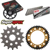 Chain Kit Stealth gold for: HUSQVARNA SM610 /S 00-08 16-45-120 DID520ZVM-X rivet