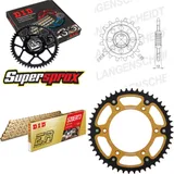 Kettensatz Stealth gold für: HUSABERG FE450 E 04-08/FE550 15-48-116 DID520ERT2(G&G) Clip