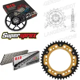 Chain Kit Stealth gold for: HUSABERG FS450 E /C 04-08/FC 15-42-118 DID520ZVM-X endless