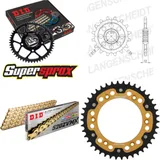 Kettensatz Stealth gold für: HUSABERG FS450 E /C 04-08/FC 15-42-118 DID520ZVM-X(G&G) Endlos