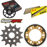 Chain Kit Stealth gold for: SUZUKI RM-Z 250 04-06 13-48-116 DID520VX3(G&B) endless