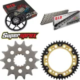 Kettensatz Stealth gold für: SUZUKI RGV250 89-93 14-43-114 DID520ZVM-X Niet Kettensatz Stealth gold für: SUZUKI RGV250 89-93 14-43-114 DID520ZVM-X Niet