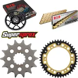 Chain Kit Stealth gold for: SUZUKI RGV250 89-93 14-43-114 DID520ZVM-X(G&G) endless