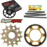 Kettensatz Stealth gold für: SUZUKI RM-Z 450 05-07 14-49-116 DID520NZ Clip