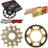 Chain Kit Stealth gold for: SUZUKI RM-Z 450 05-07 14-49-116 DID520ERT2(G&G) Clip Chain Kit Stealth gold for: SUZUKI RM-Z 450 05-07 14-49-116 DID520ERT2(G&G) Clip
