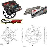 Chain Kit Stealth gold for: SUZUKI GS500 E 89-93 16-39-110 DID520ZVM-X endless