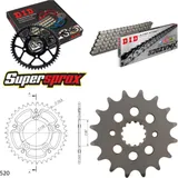 Kettensatz Stealth gold für: SUZUKI GS500 /F 04-08/GS500 16-39-110 DID520ZVM-X Endlos