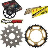 Kettensatz Stealth gold für: SUZUKI GSX-R 600 01-05 16-45-110 DID525VX3(G&B) Niet