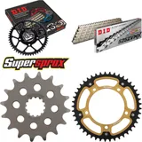 Chain Kit Stealth gold for: SUZUKI GSX-R 600 01-05 16-45-110 DID525ZVM-X(S&S) rivet