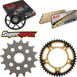 Kettensatz Stealth gold für: SUZUKI GSX-R 600 01-05 16-45-110 DID525ZVM-X(G&G) Endlos