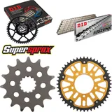 Kettensatz Stealth gold für: SUZUKI GSF650 A /SA ABS 07 15-48-118 DID525ZVM-X(S&S) Endlos