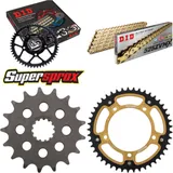 Kettensatz Stealth gold für: SUZUKI GSX-R 750 06-10 17-45-116 DID525ZVM-X(G&G) Niet