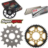 Kettensatz Stealth gold für: SUZUKI GSX-R 1100 >530< 95-96 16-44-116 DID530ZVM-X(S&S) Endlos