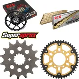 Kettensatz Stealth gold für: SUZUKI GSF1200 /N /S Bandit 15-45-110 DID530ZVM-X(G&G) Endlos