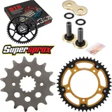Kettensatz Stealth gold für: SUZUKI GSF1200 /N /S /A /SA 15-45-116 DID530ZVM-X(G&G) Niet