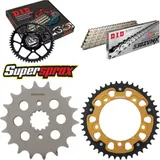 Chain Kit Stealth gold for: SUZUKI GSF1250 A /SA Bandit 18-43-118 DID530ZVM-X(S&S) endless
