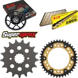 Kettensatz Stealth gold KA/SU VN800 Drifter 99-06/GS 17-40-112 DID530VX3(G&B) Niet