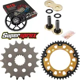 Kettensatz Stealth gold für: SUZUKI GSX-R 1300 Hayabusa 0 18-43-114 DID530ZVM-X(G&G) Niet