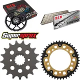 Kettensatz Stealth gold für: SUZUKI GSX-R 1000 01-06 17-42-110 DID530ZVM-X(S&S) Niet