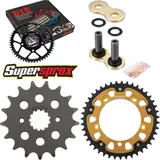 Kettensatz Stealth gold für: SUZUKI GSX-R 1000 07-08 17-43-112 DID530ZVM-X(G&G) Niet