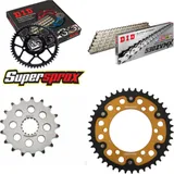Kettensatz Stealth gold für: SUZUKI GSX-R 1000 09-16 17-42-114 DID530ZVM-X(S&S) Niet