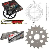 Kettensatz Stealth gold für: SUZUKI GSX1400 01-10 18-41-116 DID530ZVM-X Endlos