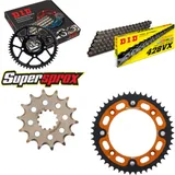 Chain Kit Stealth orange for: KTM SX85 17``/14`` 03-17 14-46-120 DID428VX Clip