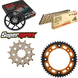 Chain Kit Stealth orange for: HUSQVARNA TC85 14/17 Zoll 14-46-124 DID428NZ(G&B) Clip