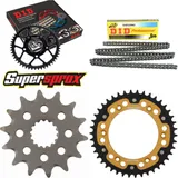 Chain Kit Stealth gold for: KTM EXC200 Enduro 00-11 14-42-118 DID520NZ Clip
