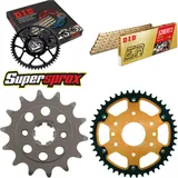 Kettensatz Stealth orange für: KTM 125 Duke 6-Loch 11-1 14-45-112 DID520ERT3(G&G) Clip
