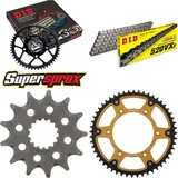 Chain Kit Stealth gold for: HUSABERG FE390 Enduro 10-12 13-52-116 DID520VX3 endless