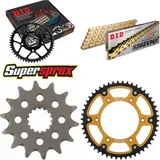 Kettensatz Stealth gold HUSA/für: KTM FE250 4T 13-14/EXC1 14-50-118 DID520ZVM-X(G&G) Niet
