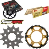Chain Kit Stealth gold for: HUSABERG FE450 Enduro 09-12/ 13-52-118 DID520ERT2(G&G) Clip