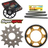 Chain Kit Stealth gold for: KTM EGS360 96-97/EXC360 96-9 14-50-118 DID520NZ Clip