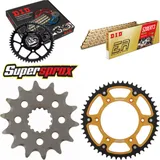 Kettensatz Stealth gold für: KTM EXC250 Racing 07-15/EXC4 14-50-116 DID520ERT2(G&G) Clip Kettensatz Stealth gold für: KTM EXC250 Racing 07-15/EXC4 14-50-116 DID520ERT2(G&G) Clip