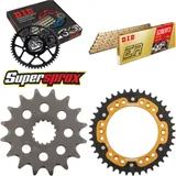 Chain Kit Stealth gold for: KTM Duke 690 08-15/Duke 690 16-40-114 DID520ERT2(G&G) Clip