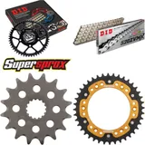 Chain Kit Stealth gold for: KTM Duke 690 08-15/Duke 690 16-40-114 DID520ZVM-X(S&S) rivet