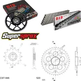 Chain Kit Stealth black for: MV Agusta Brutale 750 01- 14-41-108 DID525ZVM-X endless Chain Kit Stealth black for: MV Agusta Brutale 750 01- 14-41-108 DID525ZVM-X endless