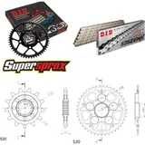 Chain Kit Stealth black for: MV Agusta F4 750 99-02/F4 14-43-110 DID525ZVM-X(S&S) rivet