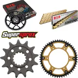 Kettensatz Stealth gold für: Gas Gas EC125 97-99 13-52-118 DID520ZVM-X(G&G) Niet