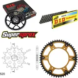 Chain Kit Stealth gold for: Gas Gas EC125 03-12 13-51-114 DID520 Clip Chain Kit Stealth gold for: Gas Gas EC125 03-12 13-51-114 DID520 Clip